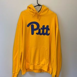 Pitt College Panthers Hoodie Sz XL